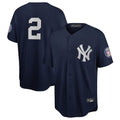 STECN NY.Yankees #2 Derek Jeter Player Navy 2020 Hall of Fame Induction Limited Stitched Jerseys