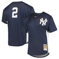 STECN NY.Yankees #2 Derek Jeter Player Navy Mitchell & Ness Limited Stitched Jerseys