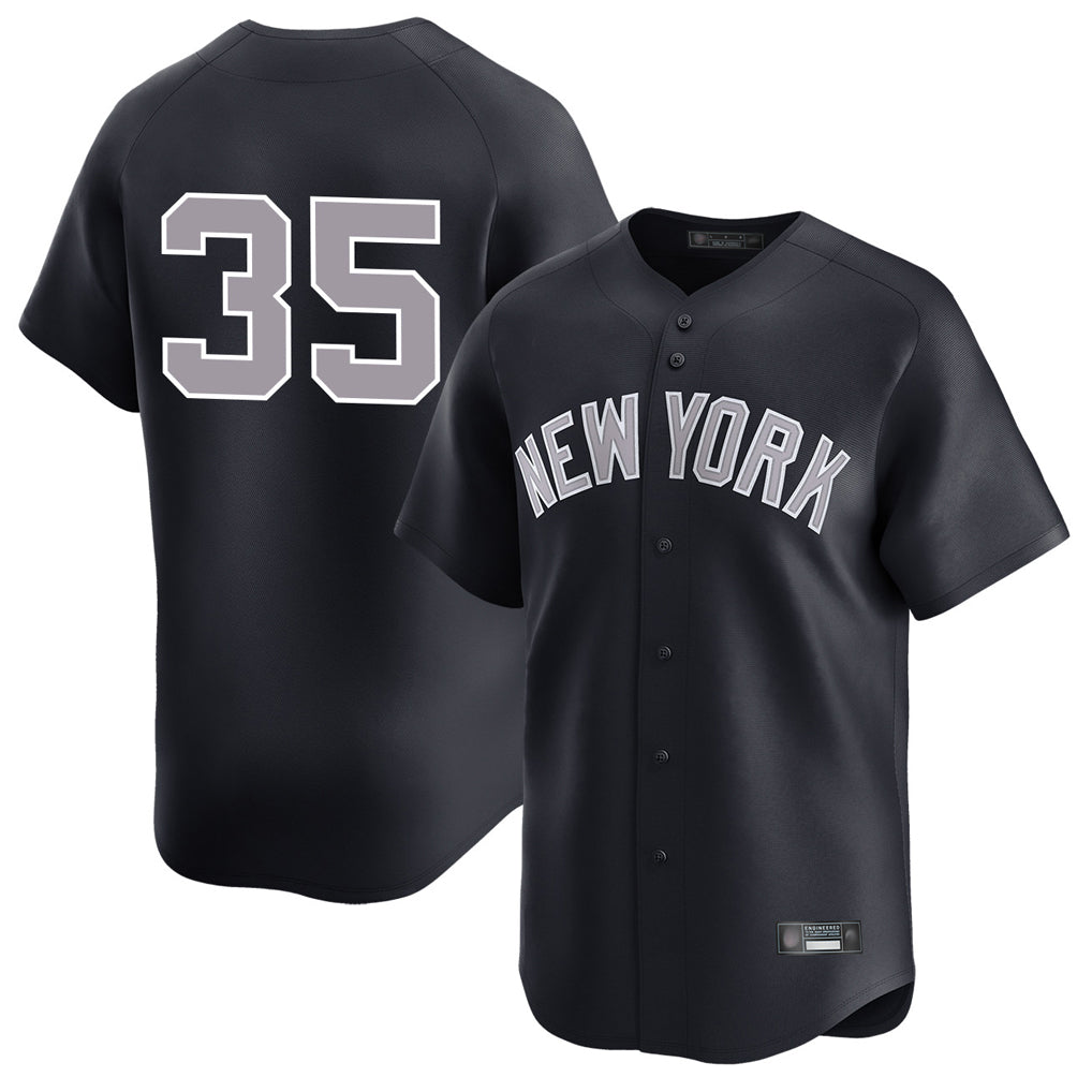 STECN NY.Yankees #35 Cody Bellinger Player Navy Limited Home Stitched Jerseys