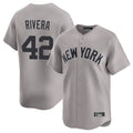 STECN NY.Yankees #42 Mariano Rivera Player Gray Limited Home Stitched Jerseys