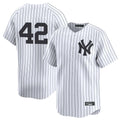 STECN NY.Yankees #42 Mariano Rivera Player White Limited Stitched Jerseys
