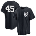STECN NNY.Yankees #45 Gerrit Cole Player Navy Game Stitched Jerseys