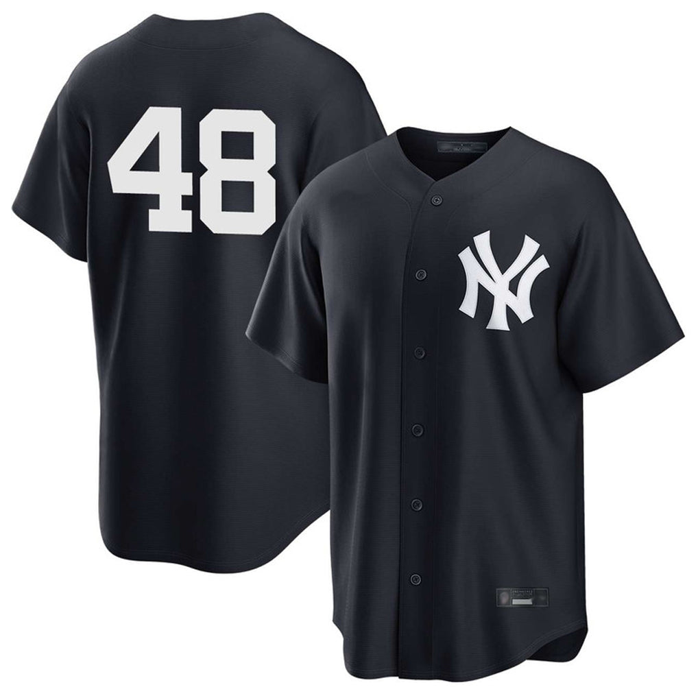 STECN NY.Yankees #48 Paul Goldschmidt Player Navy Game Stitched Jerseys