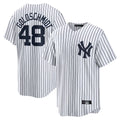 STECN NY.Yankees #48 Paul Goldschmidt Player White Game Home Stitched Jerseys
