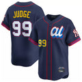 STECN NY.Yankees #99 Aaron Judge Player Navy All Star Limited Home Stitched Jerseys