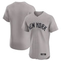 STECN NY.Yankees Blank Player Gray Limited Elite Home Stitched Jerseys