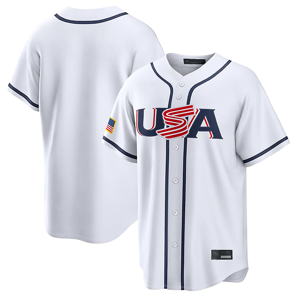 STECN NY.Yankees Blank Player White USA 2026 World Classic Limited Game Stitched Jerseys