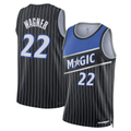 STECN O.Magic #22 Franz Wagner Black Swingman Jerseys - Statement Edition