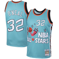 STECN O.Magic #32 Shaquille O'Neal Mitchell & Ness Teal Eastern Conference 1996 All-Star Hardwood Classics Swingman Jerseys