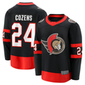 STECN O.Senators #24 Dylan Cozens Black Home Breakaway Jerseys