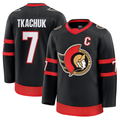 STECN O.Senators #7 Brady Tkachuk Black Home Premium Jerseys
