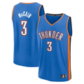 STECN OC.Thunder #3 Jared McCain Blue Fast Break Stitched Jerseys - Icon Edition