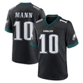 STECN P.Eagles #10 Braden Mann Player Black Game Home Stitched Jerseys