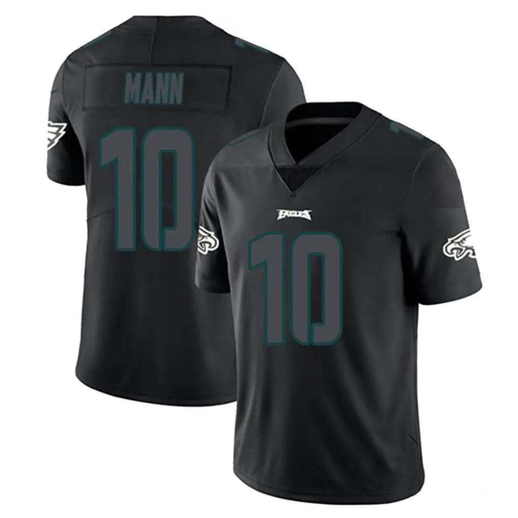 STECN P.Eagles #10 Braden Mann Player Limited Black Impact Home Game Stitched Jerseys