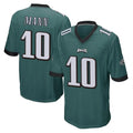 STECN P.Eagles #10 Braden Mann Player Team Color Green Home Game Stitched Jerseys