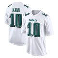 STECN P.Eagles #10 Braden Mann Player White Tundra Fashion Home Game Stitched Jerseys