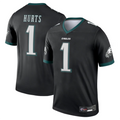 STECN P.Eagles #1 Jalen Hurts Player Black Legend Stitched Jerseys