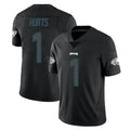 STECN P.Eagles #1 Jalen Hurts Player Limited Black Impact Home Game Stitched Jerseys