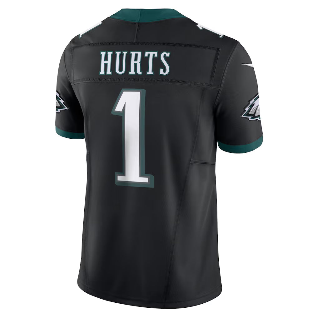 STECN P.Eagles #1 Jalen Hurts Player Limited Black Vapor F.U.S.E. Stitched Jerseys