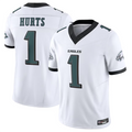 STECN P.Eagles #1 Jalen Hurts Player White Vapor F.U.S.E. Limited Stitched Jerseys