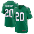 STECN P.Eagles #20 Brian Dawkins Green Alternate Retired Player Game Stitched American Stitched Jerseys