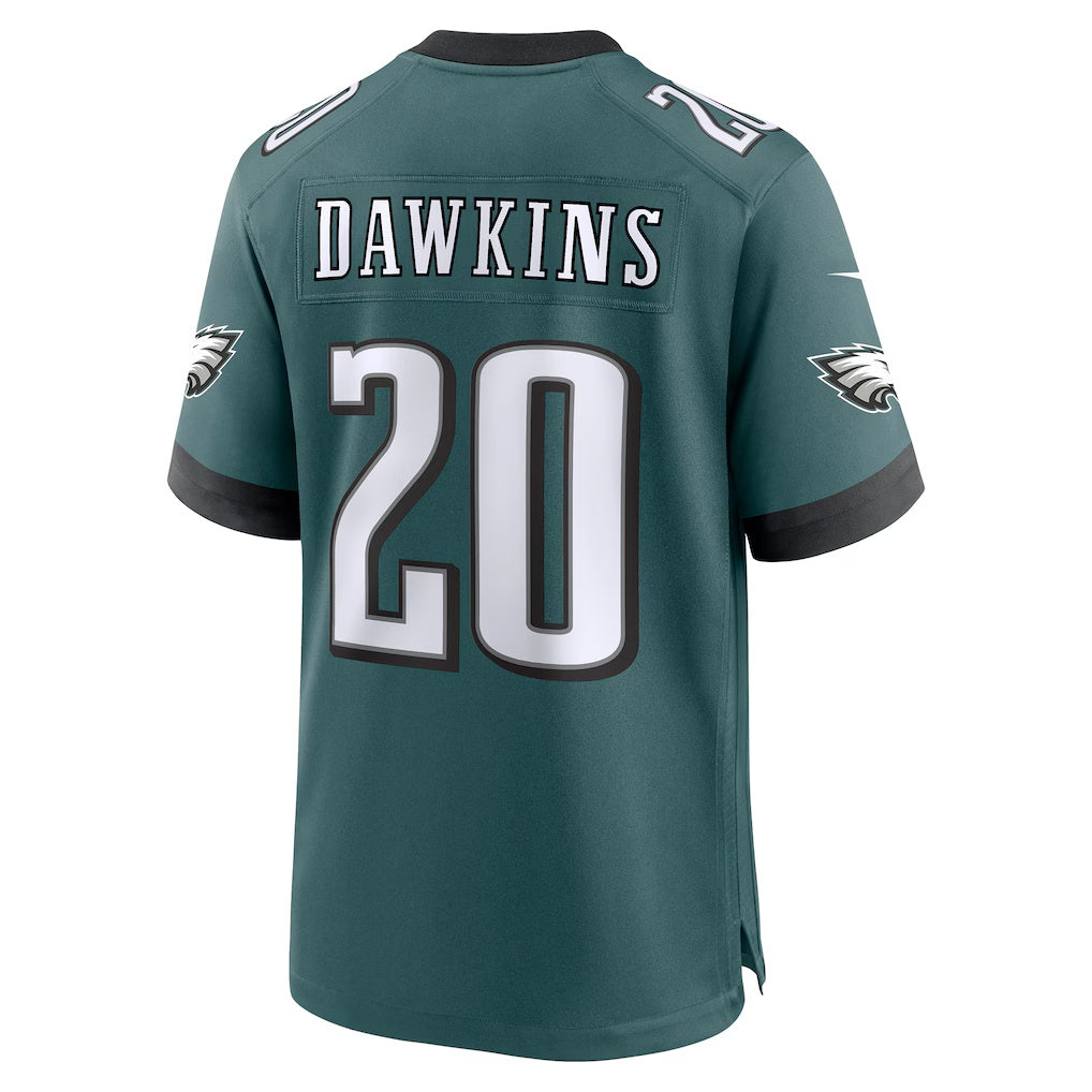 STECN P.Eagles #20 Brian Dawkins Midnight Green Team Retired Player Game Stitched Jerseys
