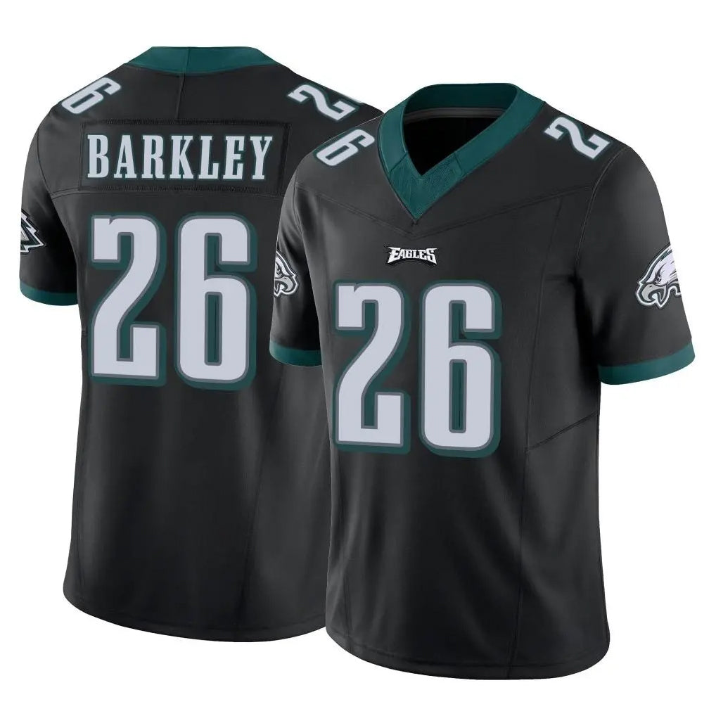STECN P.Eagles #26 Saquon Barkley Player Black Limited Vapor F.U.S.E. Home Game Stitched Jerseys