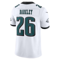 STECN P.Eagles #26 Saquon Barkley White Vapor F.U.S.E. Stitched Limited Jerseys