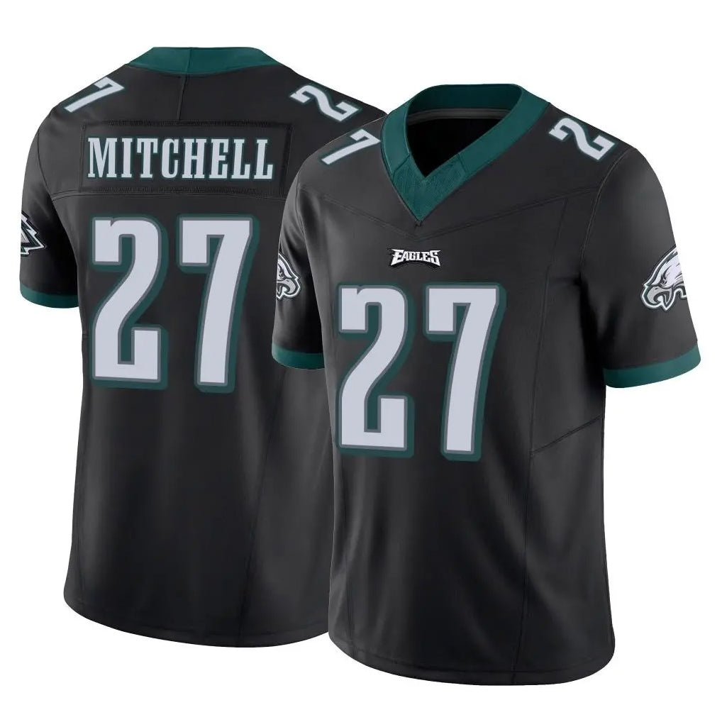 STECN P.Eagles #27 Quinyon Mitchell Player Black Limited Vapor F.U.S.E. Home Game Stitched Jerseys