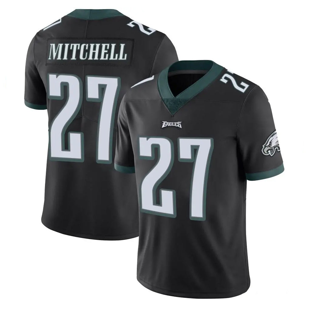 STECN P.Eagles #27 Quinyon Mitchell Player Black Limited Vapor Untouchable Home Game Stitched Jerseys