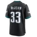 STECN P.Eagles #33 Cooper DeJean Black 2024 Draft Alternate Player Game Jersey Stitched American Stitched Jersey