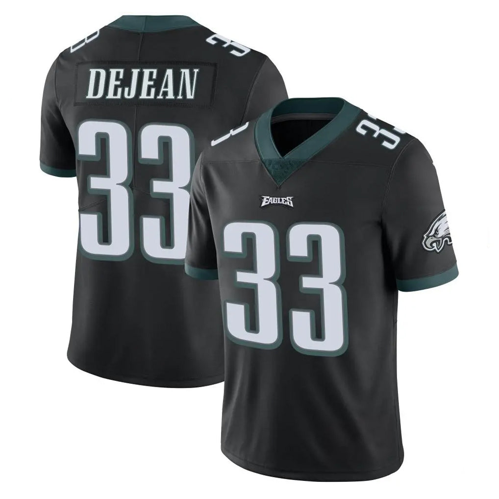 STECN P.Eagles #33 Cooper DeJean Player Black Limited Vapor Untouchable Home Game Stitched Jerseys