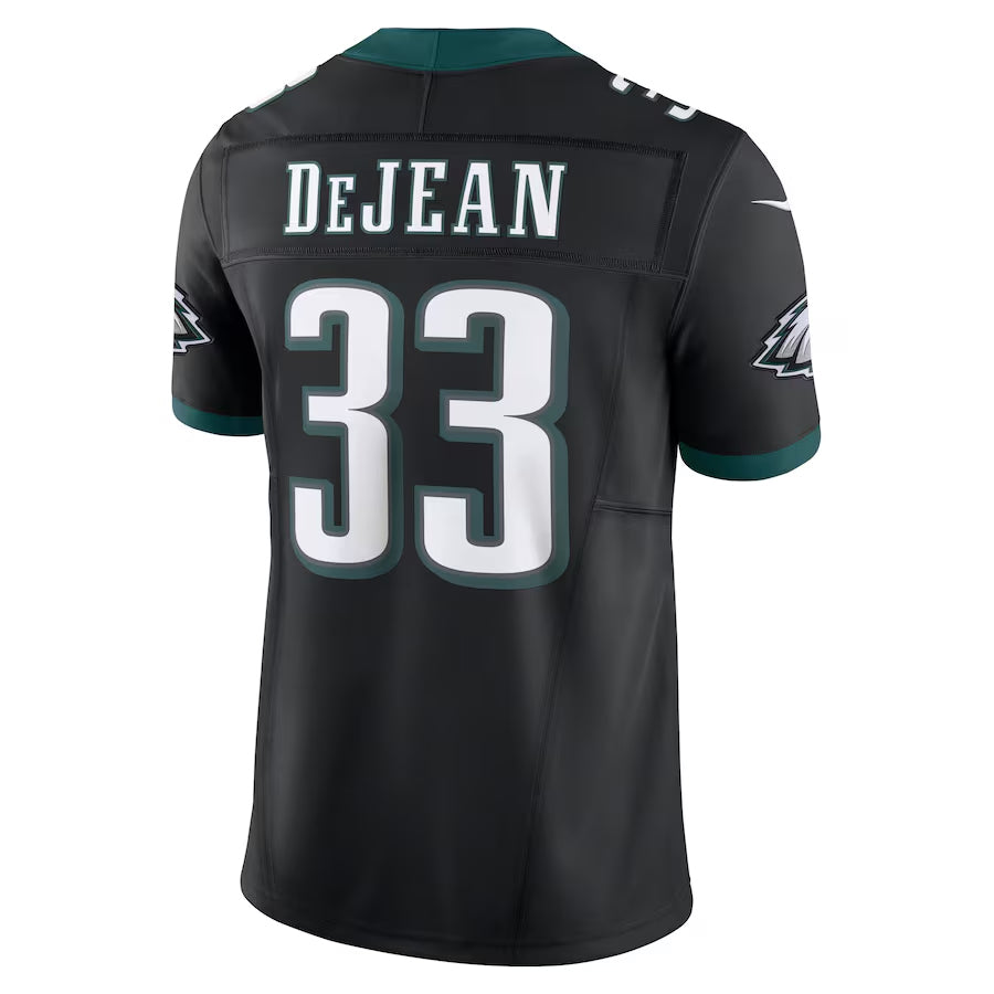 STECN P.Eagles #33 Cooper DeJean Player Black Vapor F.U.S.E. Limited Stitched Jerseys