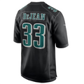 STECN P.Eagles #33 Cooper DeJean Player Carbon Black Super Bowl LIX Fashion Game Player Stitched Jersey