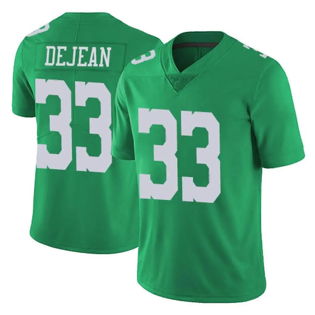 STECN P.Eagles #33 Cooper DeJean Player Green Limited Vapor Untouchable Home Game Stitched Jerseys