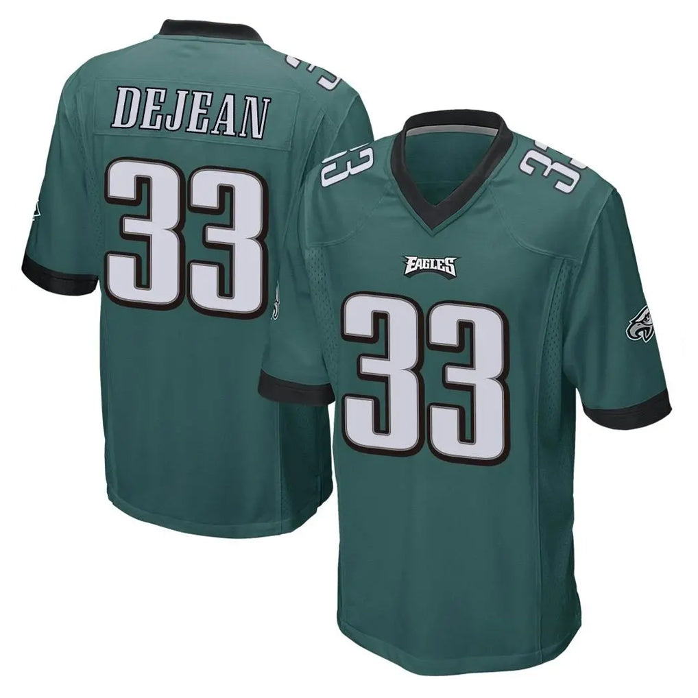 STECN P.Eagles #33 Cooper DeJean Player Team Color Green Home Game Stitched Jerseys