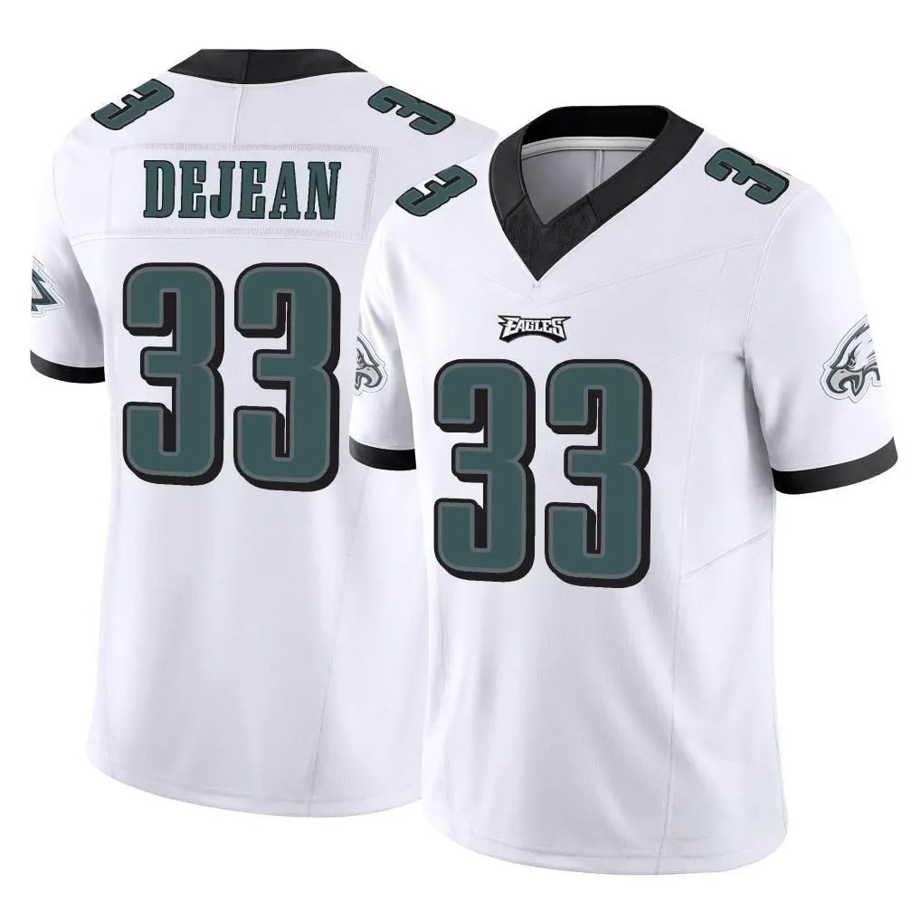 STECN P.Eagles #33 Cooper DeJean Player White Limited Vapor F.U.S.E. Home Game Stitched Jerseys