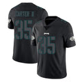 STECN P.Eagles #35 Michael Carter II Player Limited Black Impact Home Game Stitched Jerseys