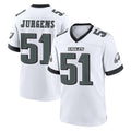 STECN P.Eagles #51 Cam Jurgens Player White Game Home Stitched Jerseys