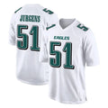 STECN P.Eagles #51 Cam Jurgens Player White Tundra Fashion Home Game Stitched Jerseys