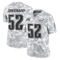 STECN P.Eagles #52 Jonathan Greenard Player Arctic Camo Salute to Service Limited Game Stitched Jerseys