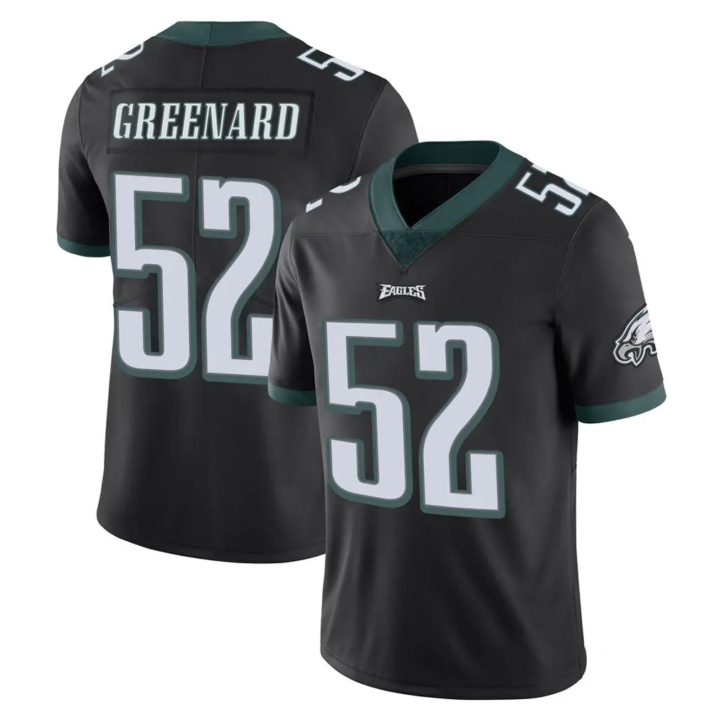 STECN P.Eagles #52 Jonathan Greenard Player Black Limited Vapor Untouchable Home Game Stitched Jerseys
