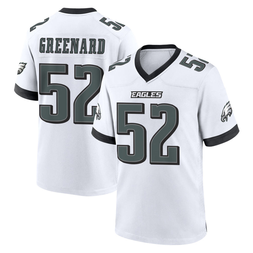 STECN P.Eagles #52 Jonathan Greenard Player White Game Home Stitched Jerseys