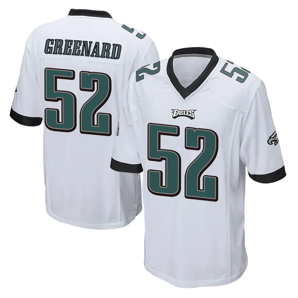 STECN P.Eagles #52 Jonathan Greenard Player White Home Game Stitched Jerseys