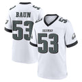 STECN P.Eagles #53 Zack Baun Player White Game Home Stitched Jerseys