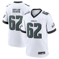 STECN P.Eagles #62 Jason Kelce White White Game Stitched American Stitched Jerseys