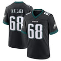 STECN P.Eagles #68 Jordan Mailata Player Black Game Home Stitched Jerseys