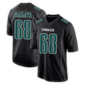 STECN P.Eagles #68 Jordan Mailata Player Carbon Black Fashion Home Game Stitched Jerseys