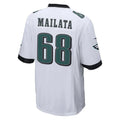 STECN P.Eagles #68 Jordan Mailata Player White Home Game Stitched Jerseys