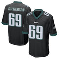STECN P.Eagles #69 Landon Dickerson Player Black Home Game Stitched Jerseys